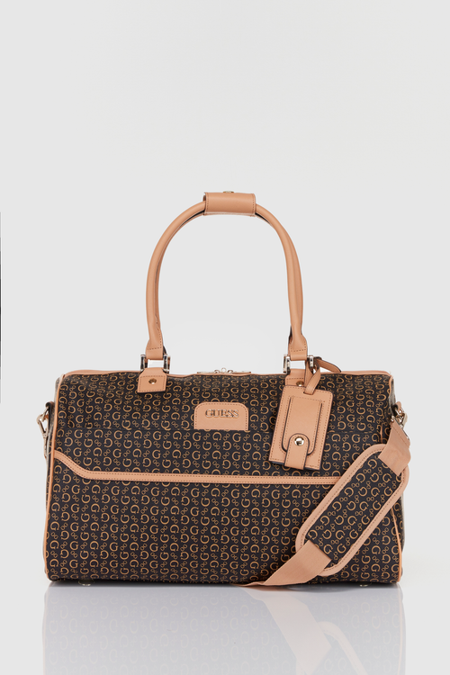 GUESS travel bag Berta Latte Logo / Brown | Buy bags, purses & accessories  online | modeherz