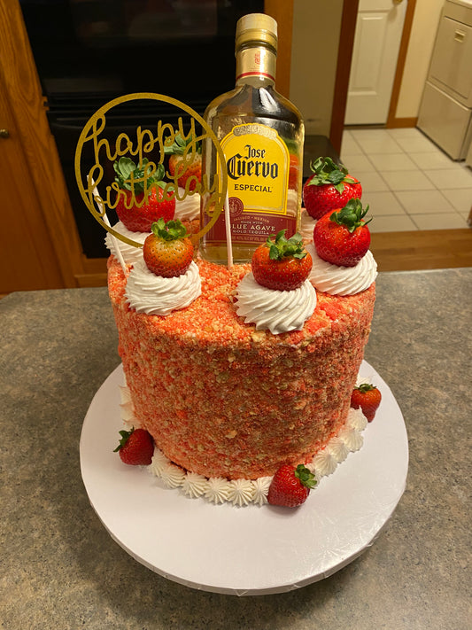 HOW TO INFUSE A CAKE WITH ALCOHOL /AFTER BAKING - YouTube