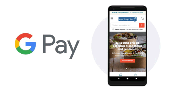 Event Supplies Google Pay