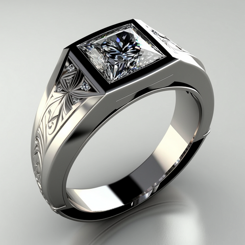 Men's Engagement Rings - Ouros Jewels