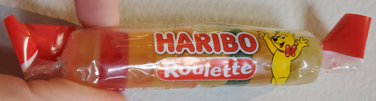 Haribo Méga roulette acidulée, grande roulette Fruit Haribo gélifié