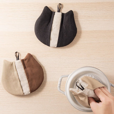 cat-shape pot holder