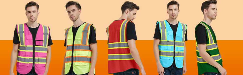 custom hi vis vest no minimum