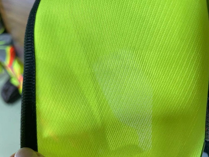 Custom safety vest customize hi vis vest reflective vest with logo yellow S M L XL XXL comfortable 100% polyester knitted fabric