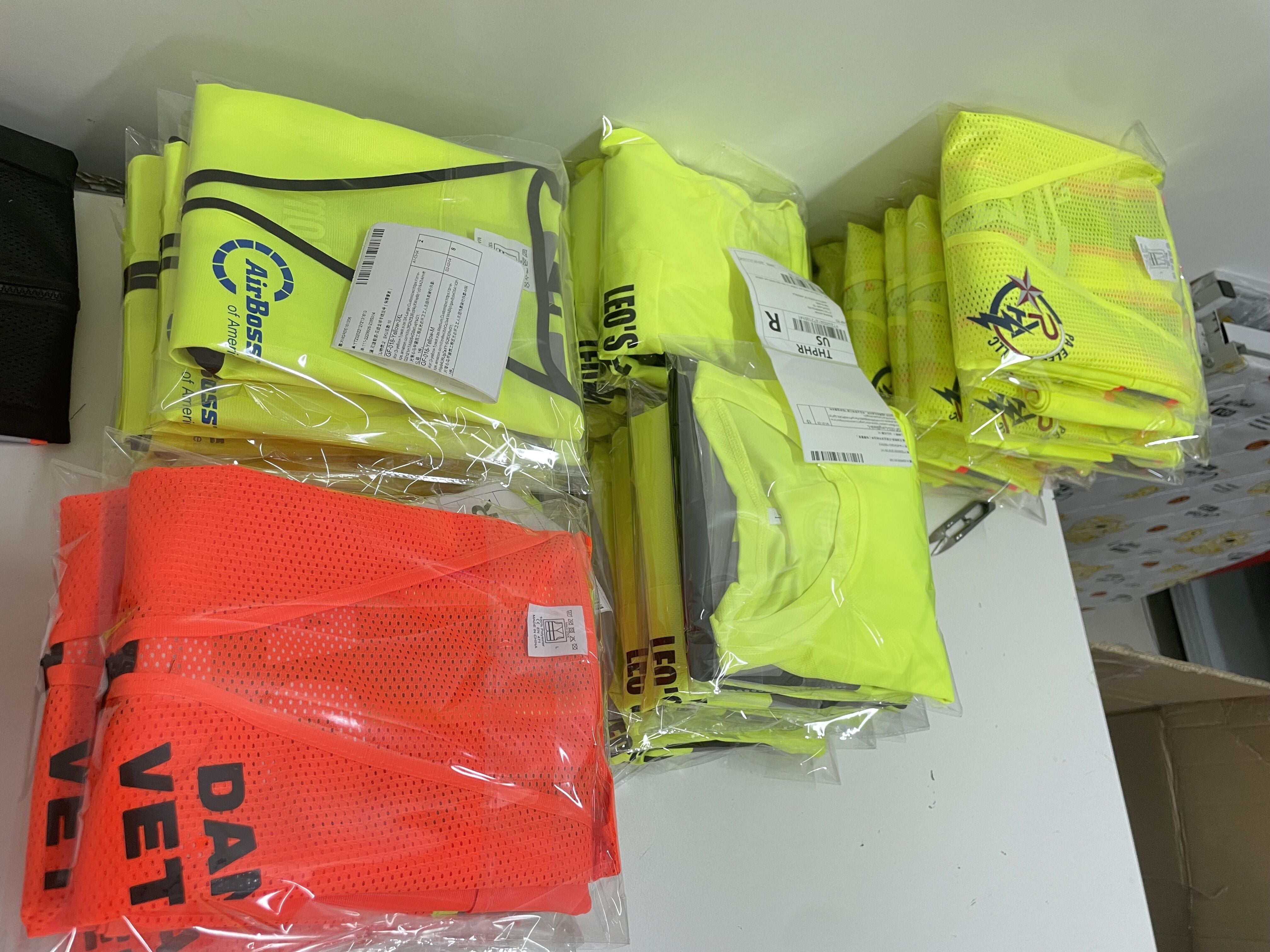 Custom safety vest customize hi vis vest reflective vest with logo