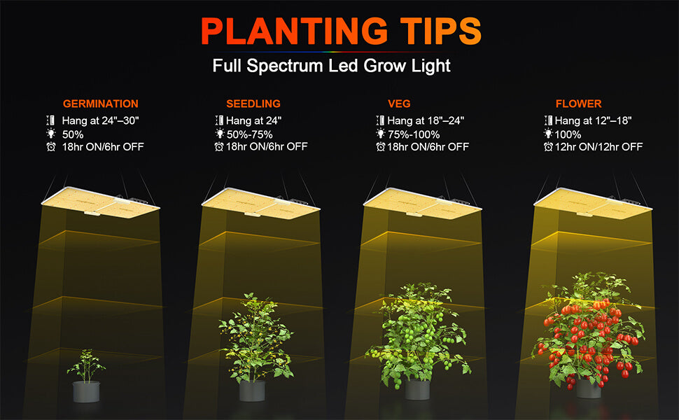 hanging tips of SF2000 led