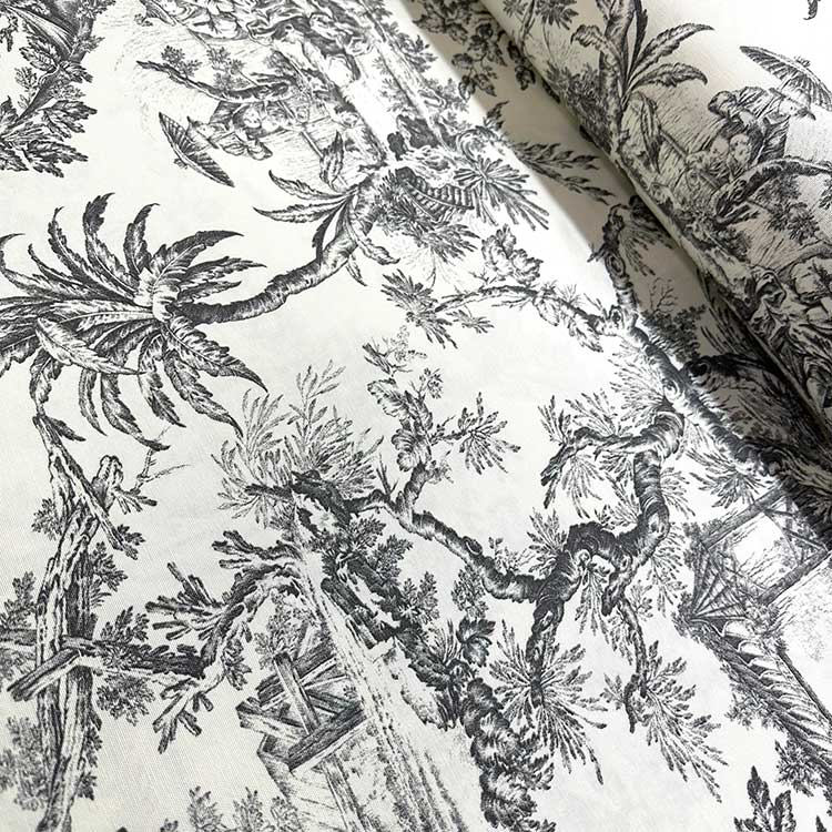 Paysannere Toile - French Cotton Upholstery Fabric