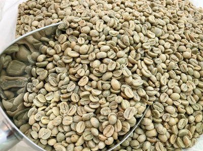 green coffee beans