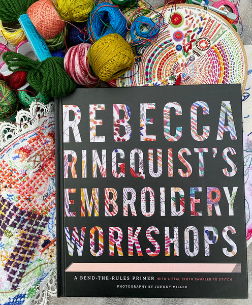 Rebecca Ringquist Embroidery Workshops Book Cover