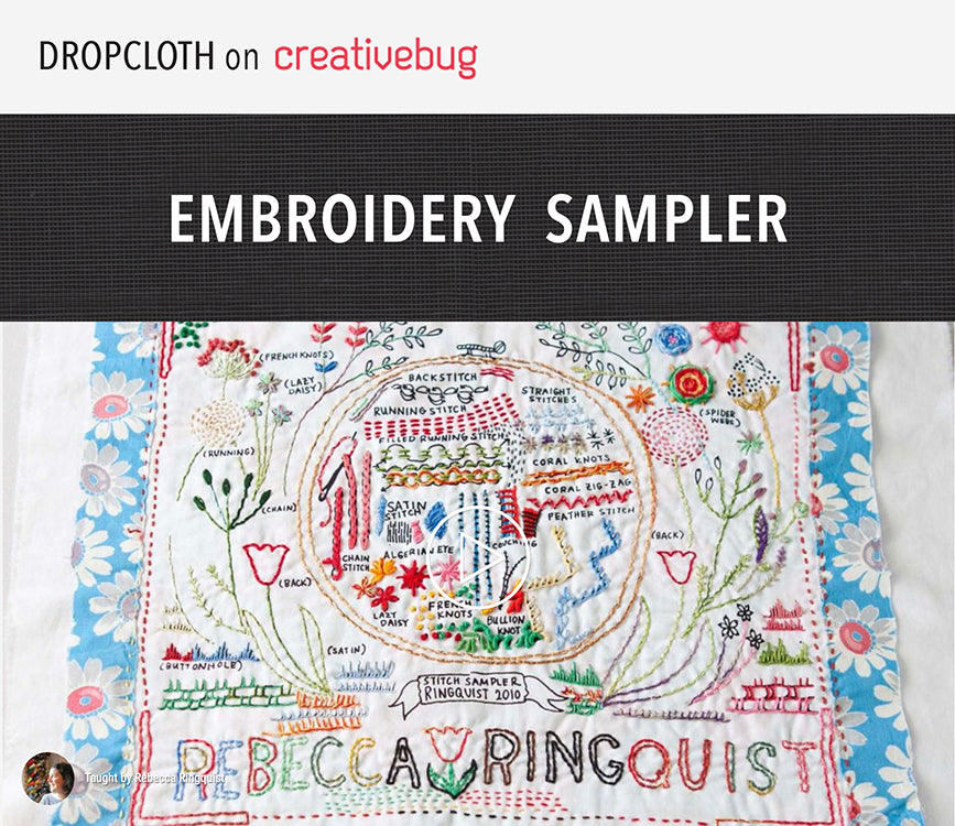 Embroidery Sampler Class
