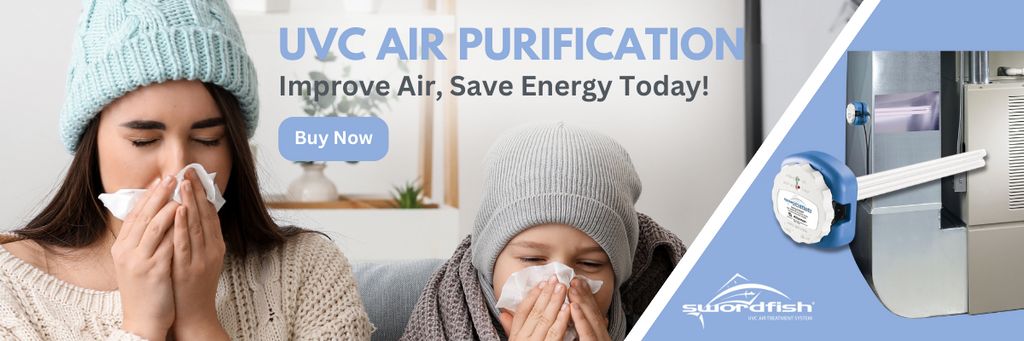 UVC Air Purification Buy Now Ad