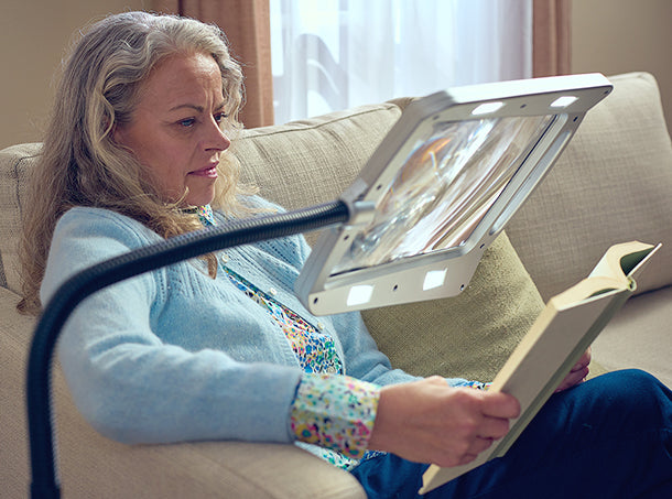 lighted full page magnifier