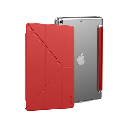 Baseus Jane Y Type Foldable Leather Case for iPad 10.2 inch (2019) - Red