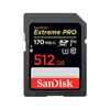 SanDisk 512GB Extreme Pro SDXC UHS-I/U3 V30 Memory Card, 170MB/s