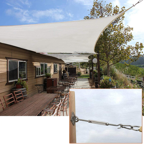 How to Measure and Install Outdoor Sun Shade Sails? – KGORGE Store
