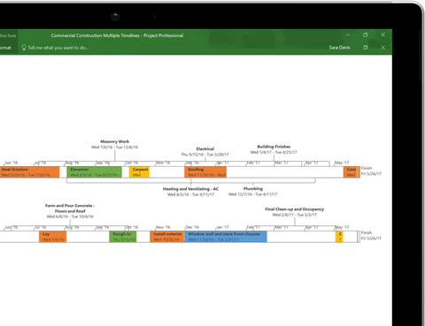 Multiple timelines