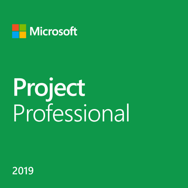 Microsoft Project Professional 2019 License