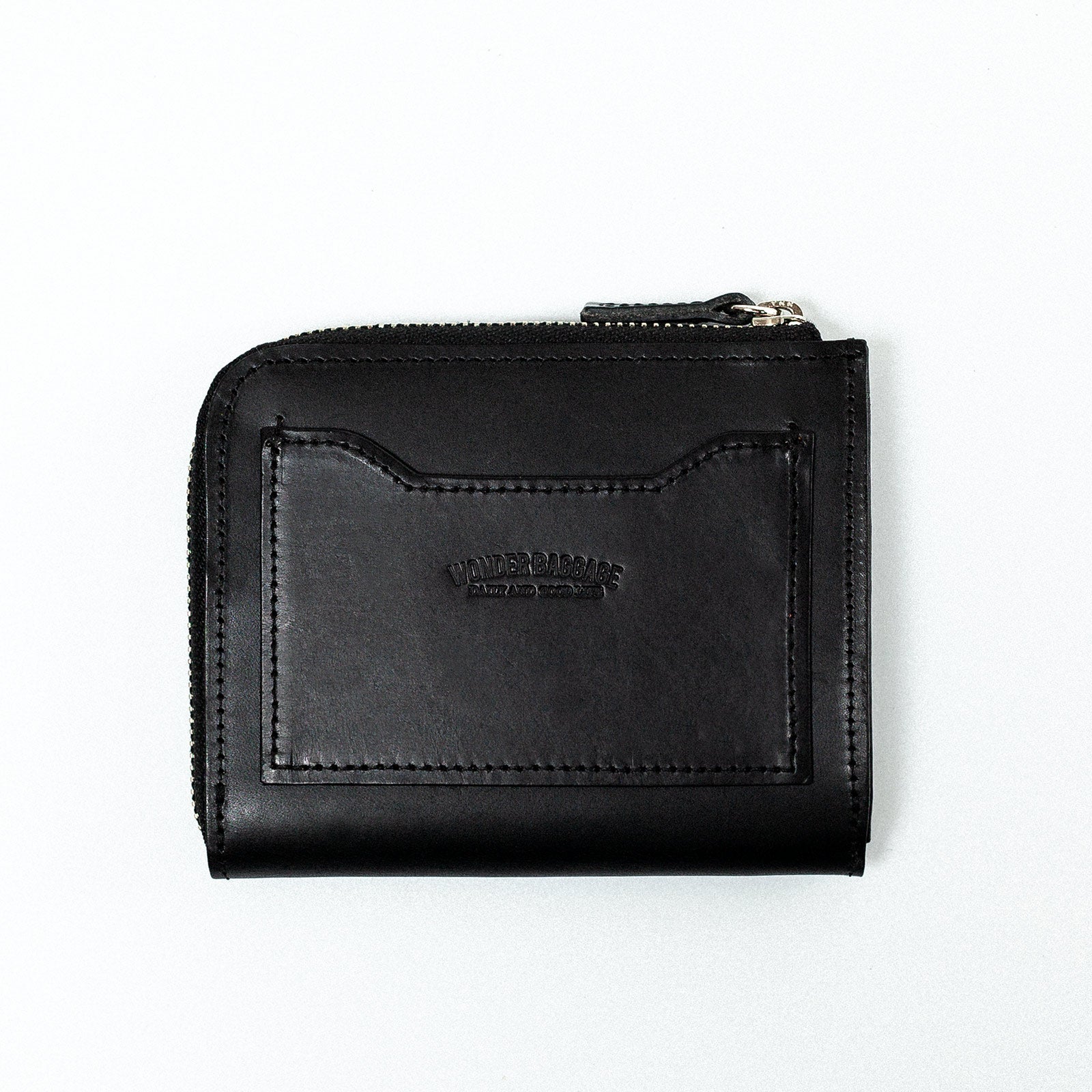 WONDER BAGGAGE-ワンダーバゲージ-BUTTERO ROUND ZIP 