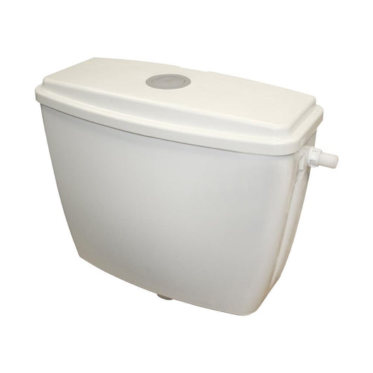 R.R. Enterprises Polypropylene Single Flush Tank Flushing Cistern (10 L,  White) : : Home Improvement