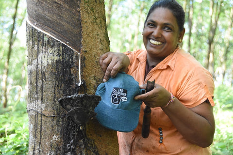 Fairtrade Rubber tapper