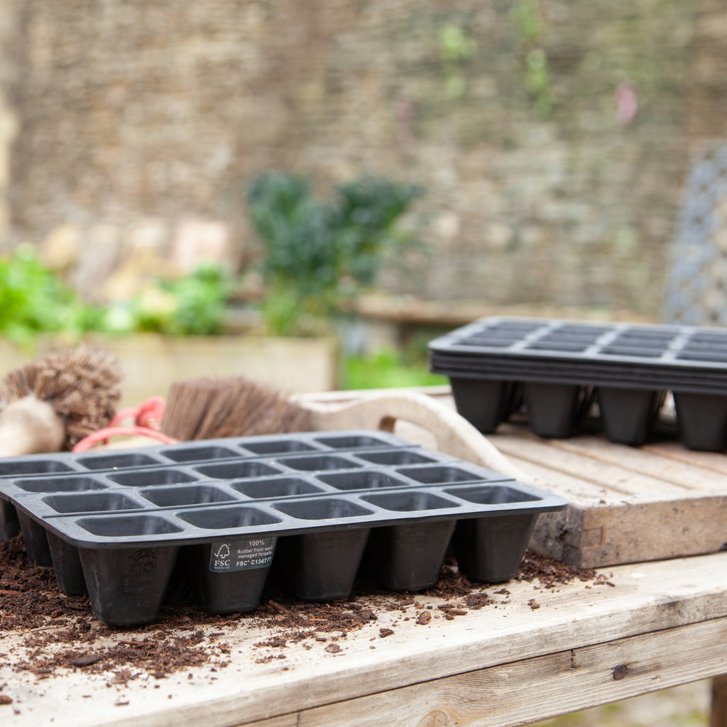 30 Module Natural Rubber Seed Tray for Your Organic Seed Starts – Prairie  Road Organic Seed