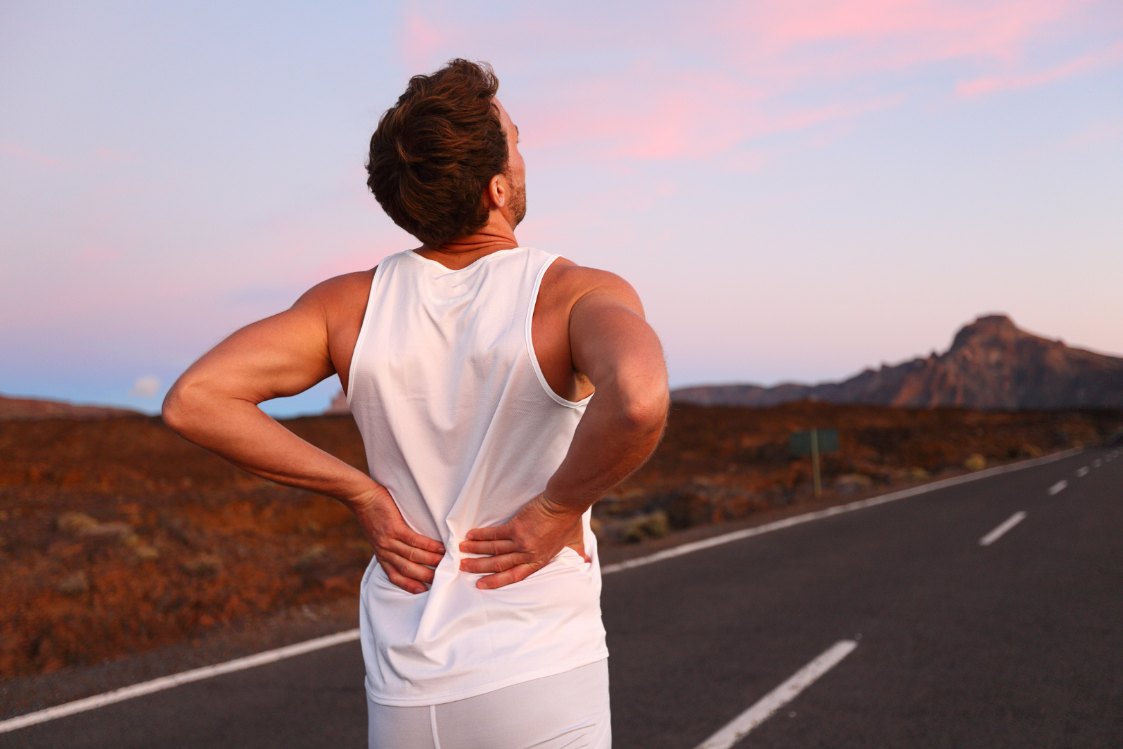 Injured runner