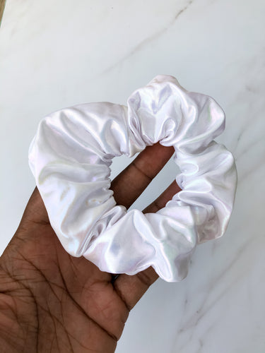 Karleigh's Bowtique Louis Vuitton Scrunchies Black/White / Satin