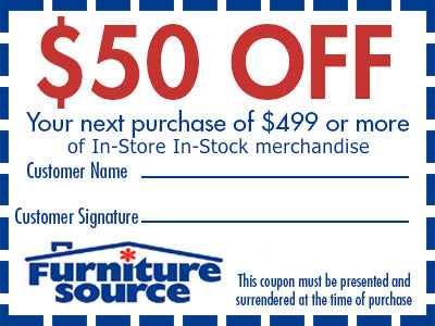 Furniture Source online coupon