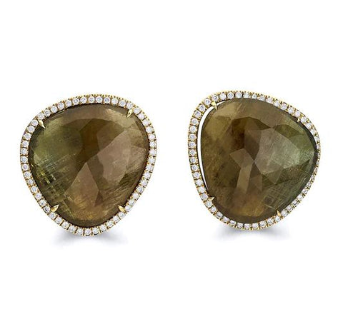 Pear sapphire earrings from Twila True Fine Jewelry & Watches