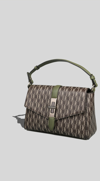 Top Quality Luxury Shopping Bag Retro Casual Lady Underarm Handbag Pattern Shoulder Bag Purses Female Print Totes Bags