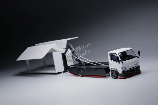 Ready to ship Microturbo H300 Custom Flatbed Tow Truck-Monster