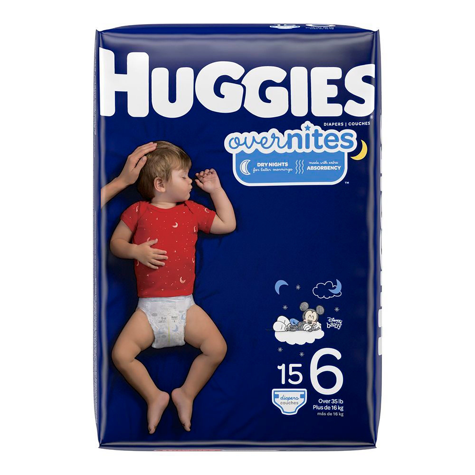 Cuties Baby Diapers in 7 sizes from Newborn to 35+ lbs - home