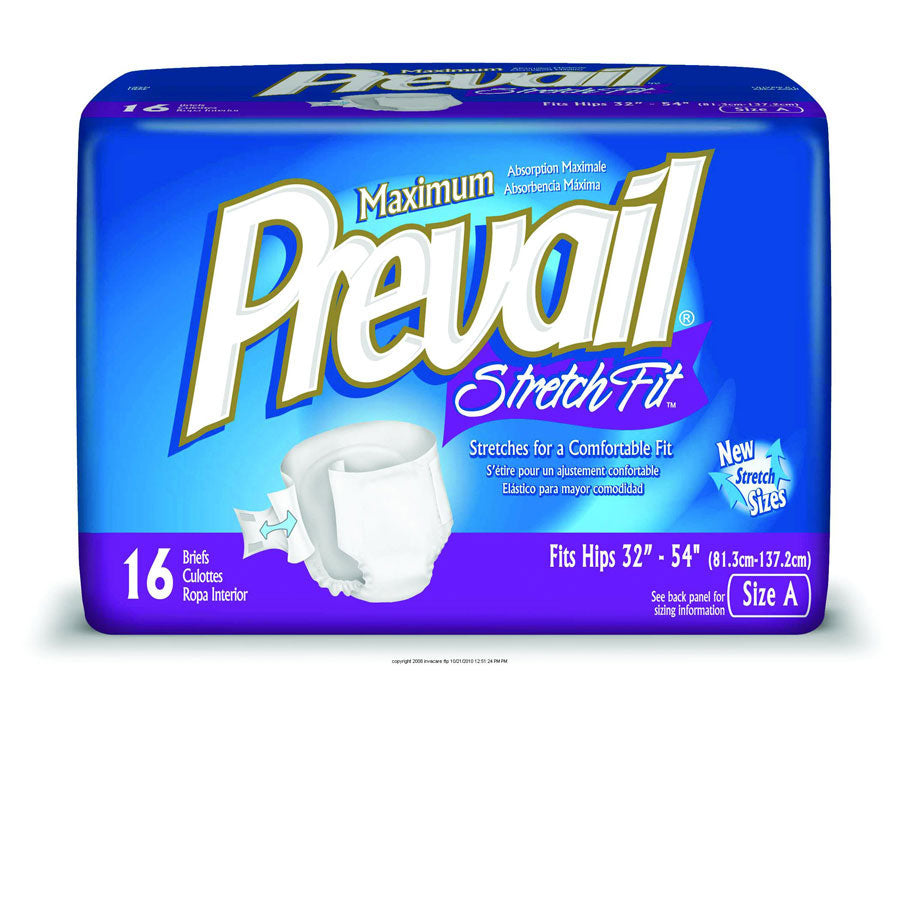 Prevail Per-Fit Underwear, Large Fits 44 To 58 Inches - 18 Ea 