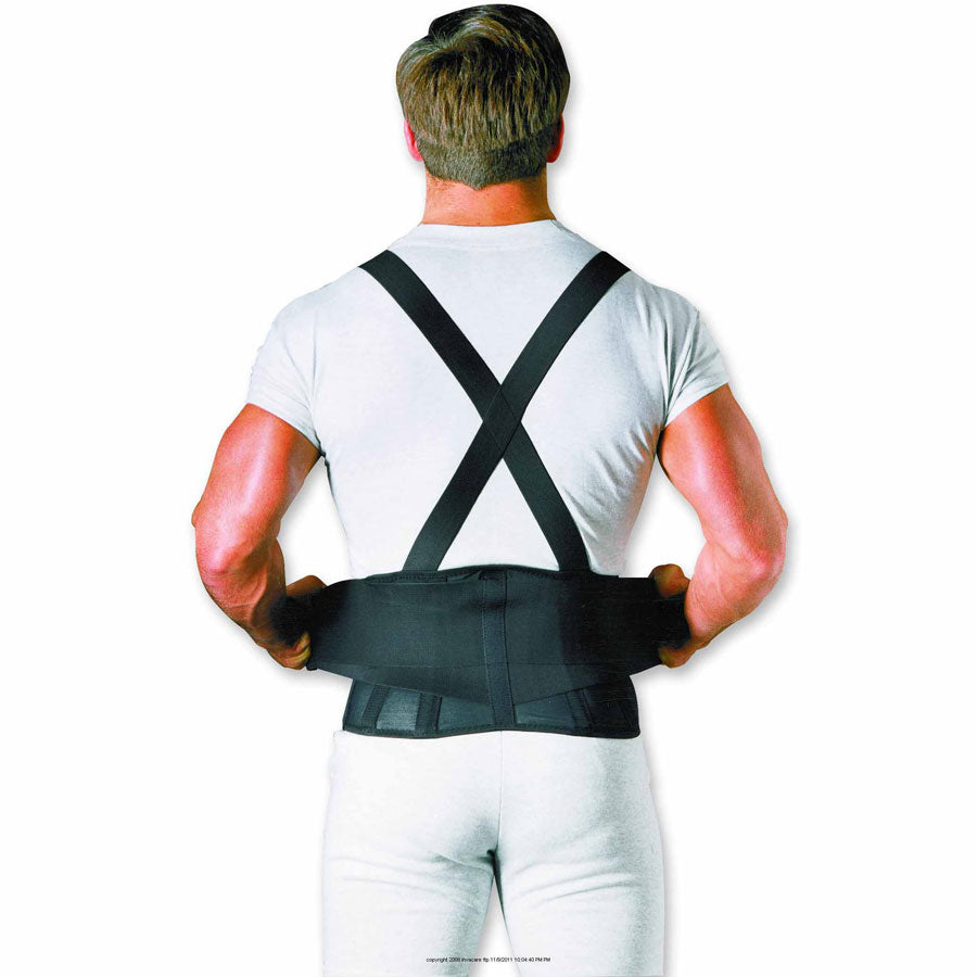  DMI Large Elastic Back Support Brace with Crisscross