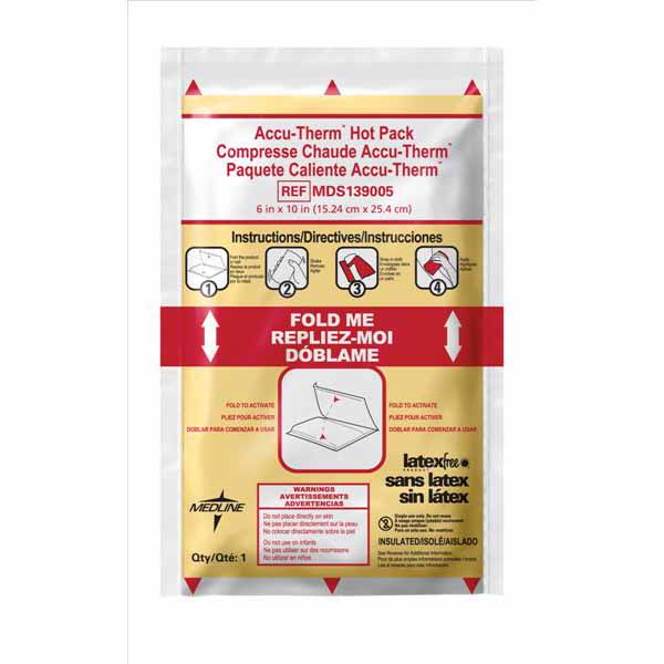 Cardinal Health Instant Hot Packs - Instant Hot Pack, Insulated, 6