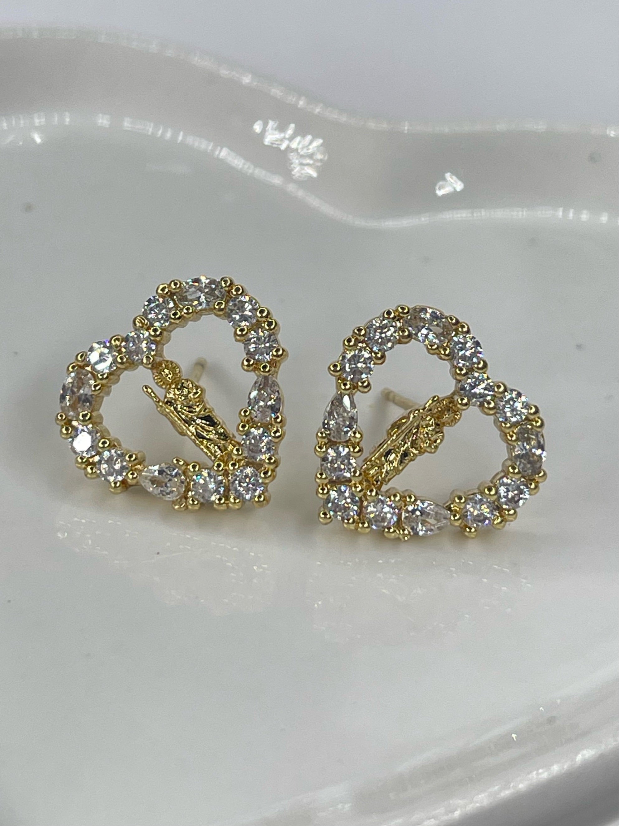 Heart San Judas Earrings – bcdiamonds