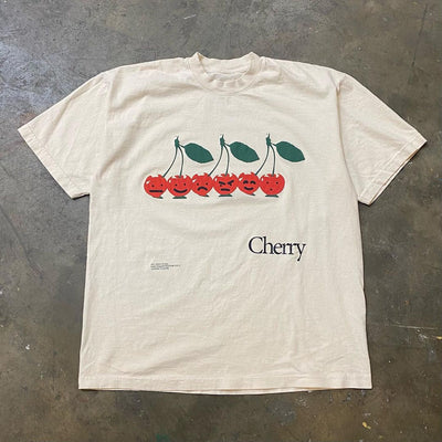 Casual Cherry Pattern Fashion Short Sleeve T-Shirt