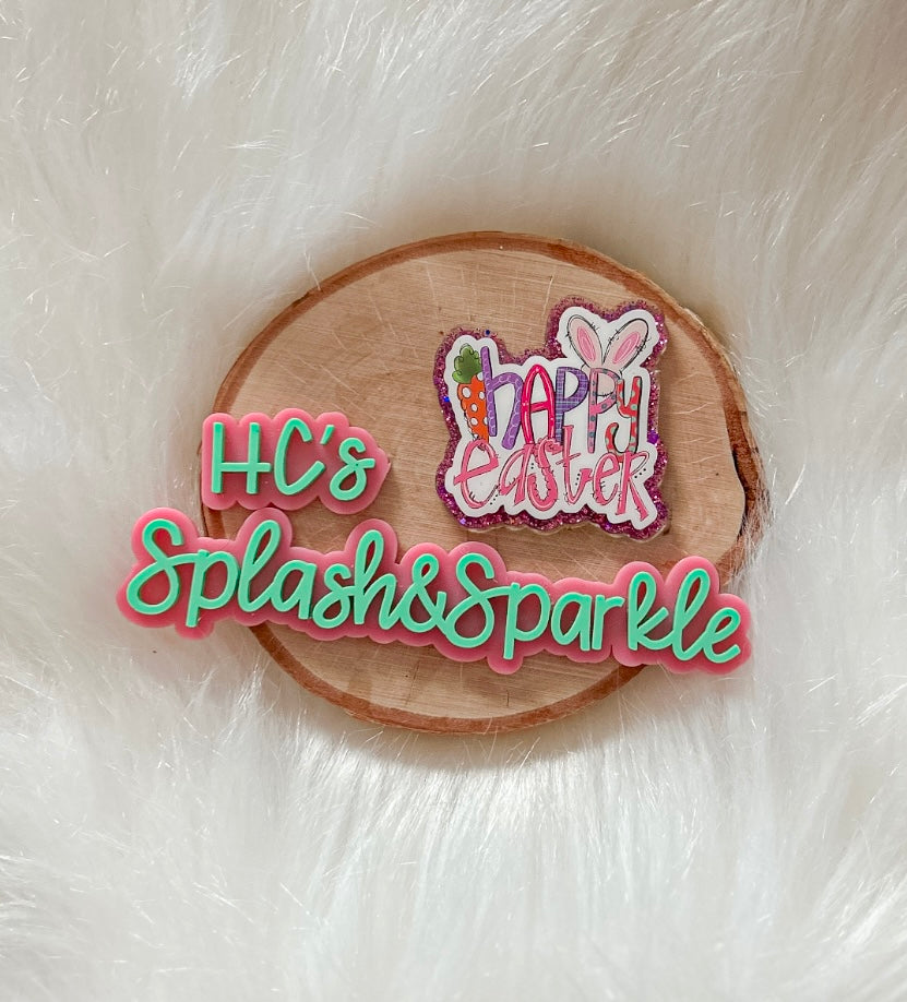 Happy Easter 2 badge topper