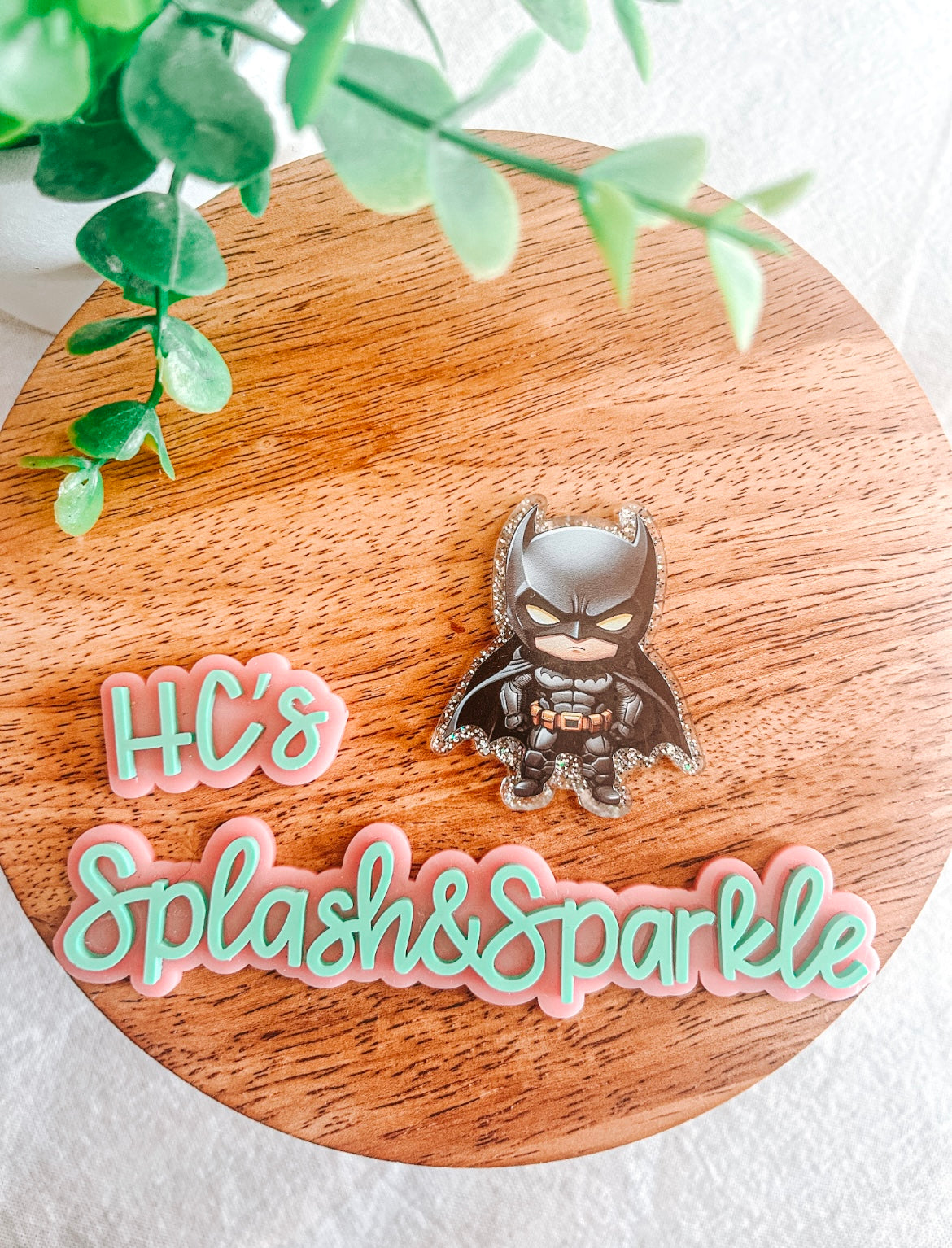 Cute boy badge topper