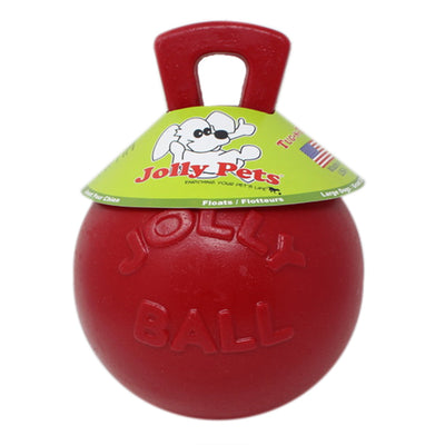 Jolly Pets - Jolly Egg Dog Toy Red / 8 in