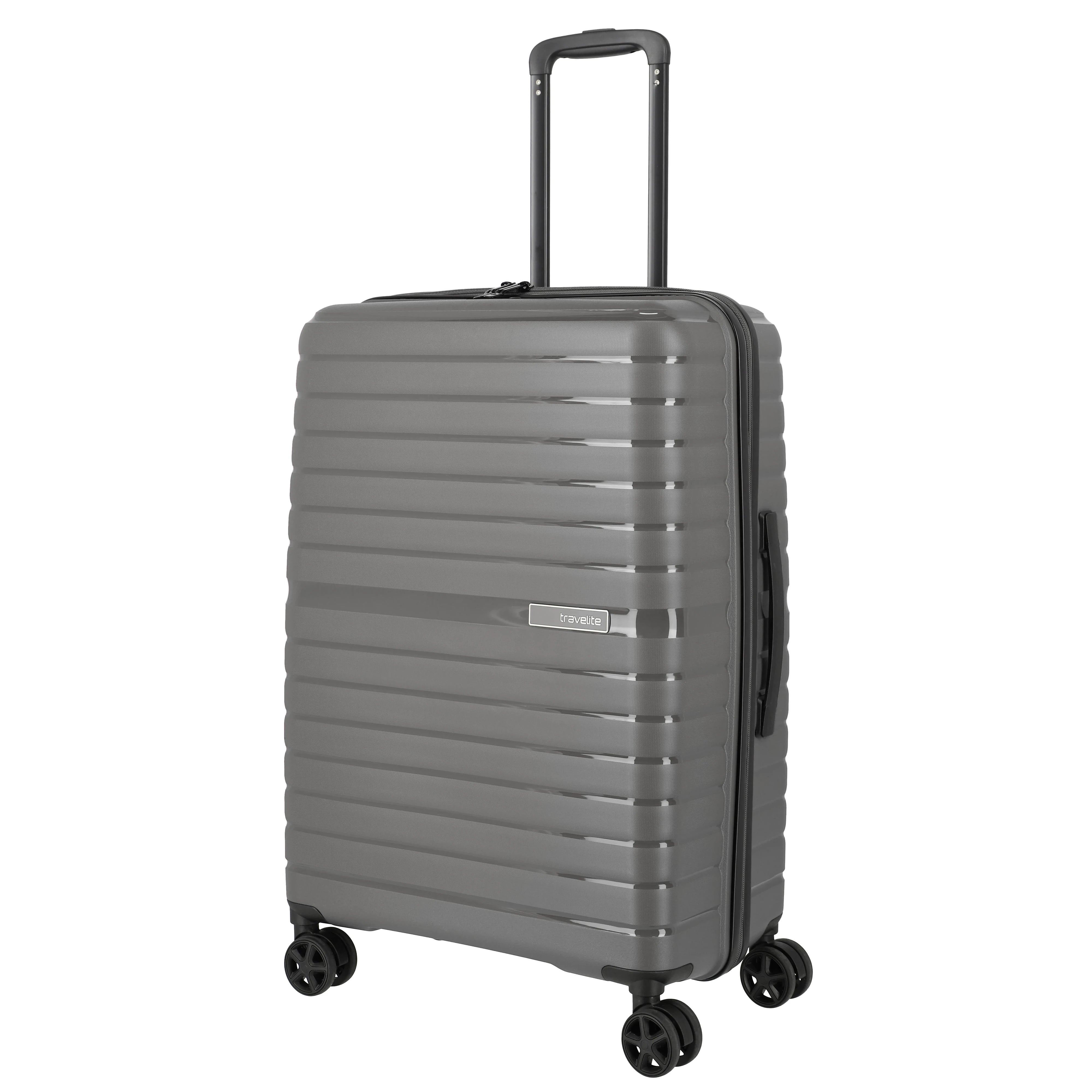 Travelite Trient 4-Rollen Trolley M 66 cm - Anthrazit - koffer product image