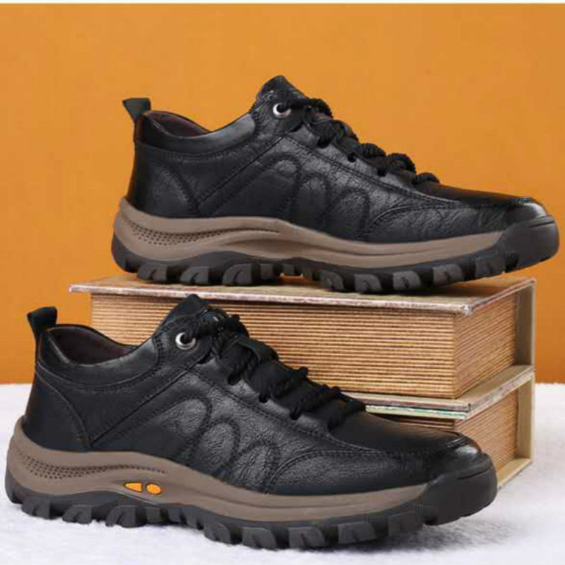 Non-slip Leather Outdoor Hiking Shoes | stopXpress