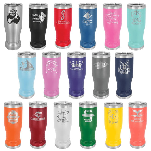 Polar Camel 30oz Tumbler With Engraved Logo + QR Code (12 Pack) -  PhotoFlashDrive