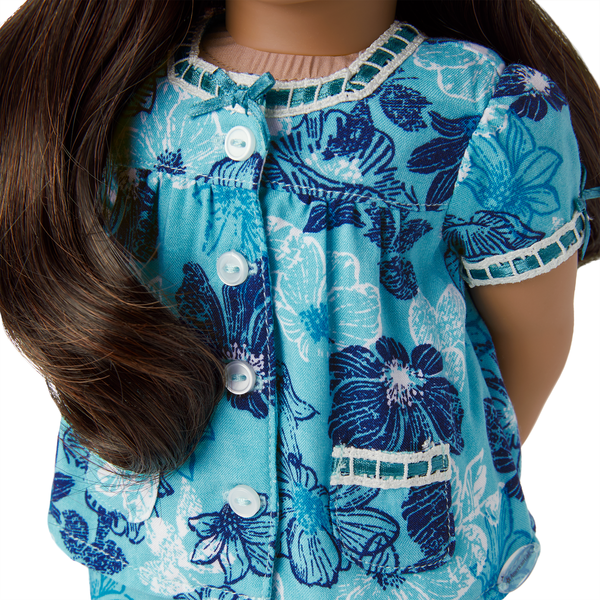 Nanea's™ Floral Pajamas for Dolls & Dog