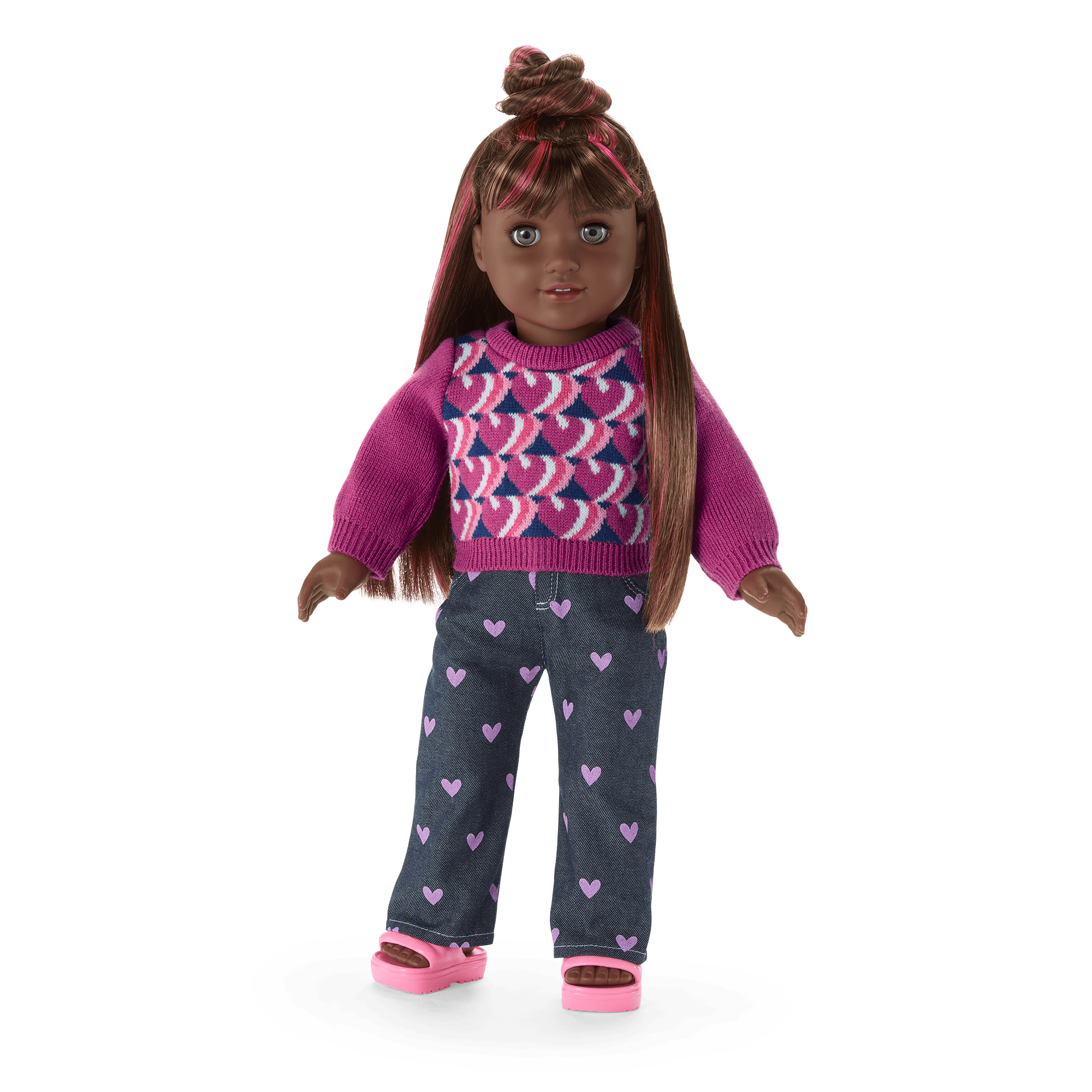 American Girl 18 African American School Day to Soccer Play Gift Set With  Additional Outfit Mint in Box New 