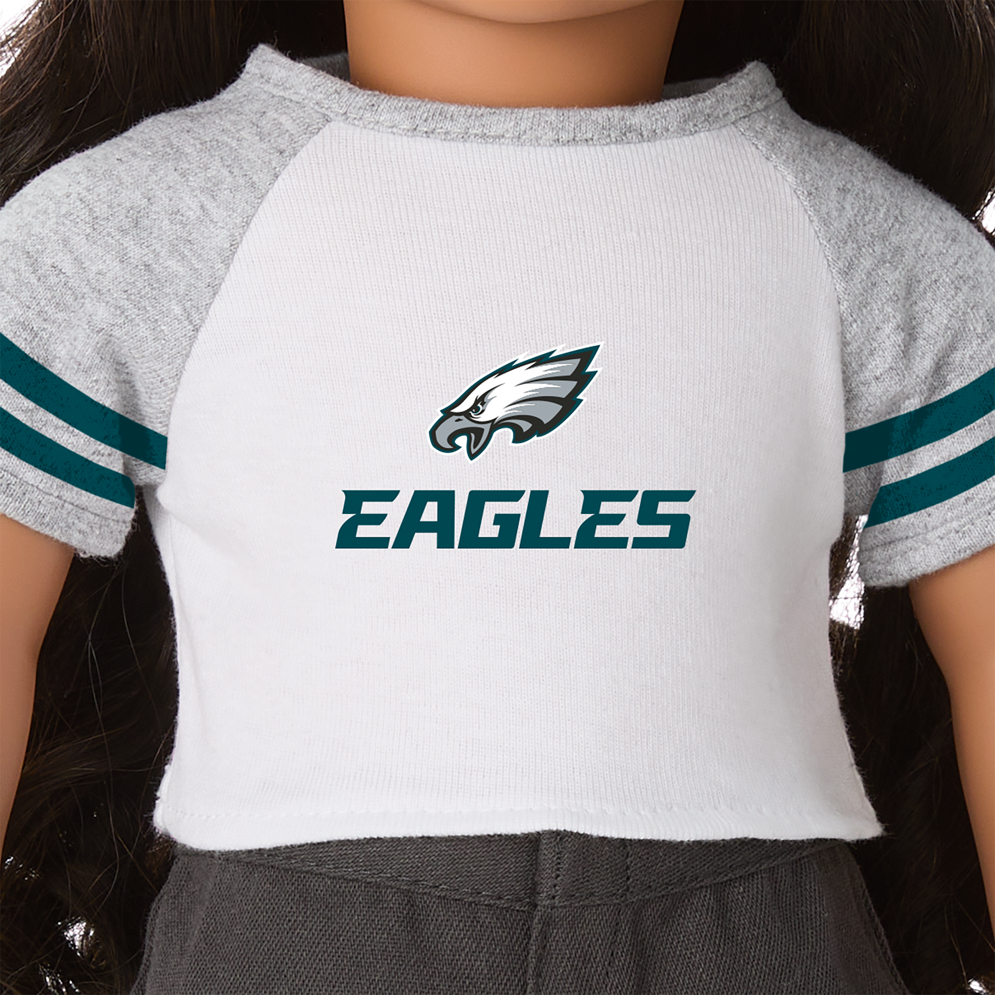 : American Girl New York Jets Cheer Uniform 18 inch Doll Clothes  with Pom Poms, Green and Black, 5 pcs, Ages 6+ : Sports & Outdoors