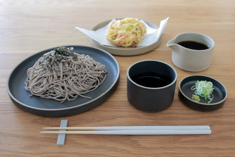 ハサミポーセリン　蕎麦盛り付け　イメージ画像