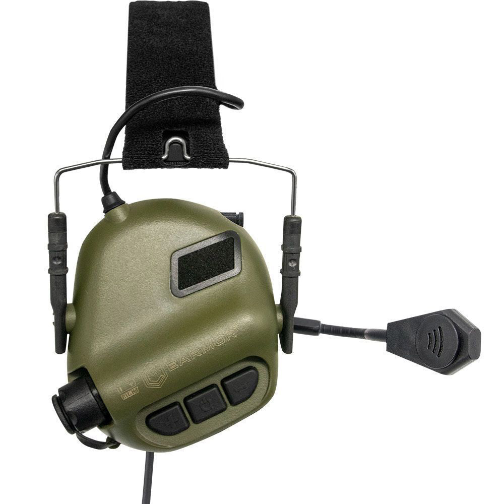 EARMOR M32 Tactical Headset & M51 Kenwood PTT Adapter & ARC Rail Adapt ...