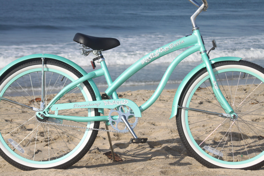 firmstrong bella classic 7 speed women's beach cruiser bike