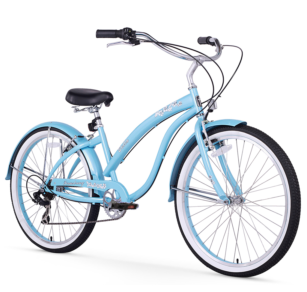blue beach bike